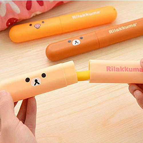Mini Cute Travel Toothbrush Holder (Pack of 5)