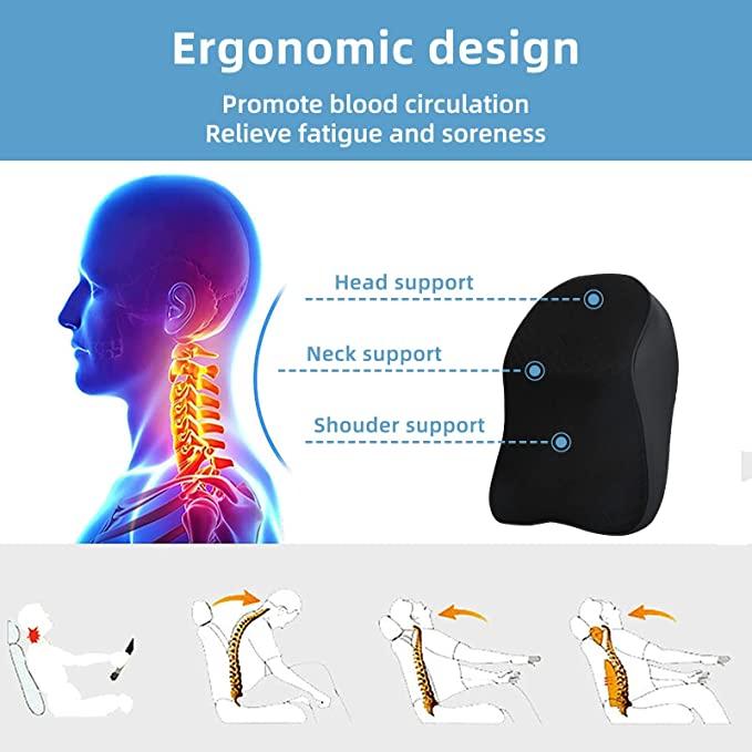 Car Seat Headrest Neck Rest Pillow