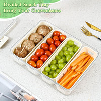4 Compartment Fridge Storage