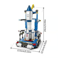 DIY 8 in 1 Spacecraft Building Blocks for Kids