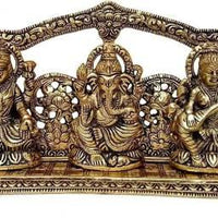 Design Lakshmi Ganesh Saraswati Idol Showpiece